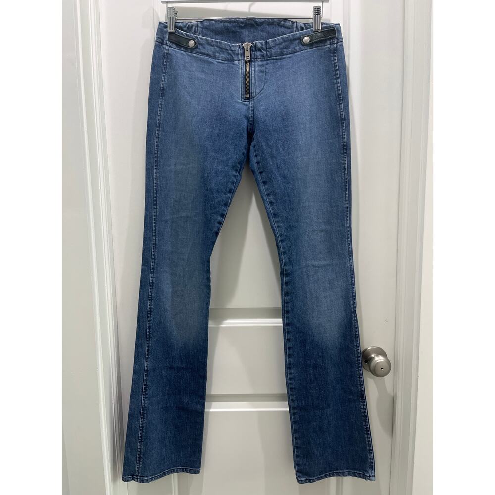 Diesel Ultra Low Rise Vintage Straight Leg Jeans Sz 30